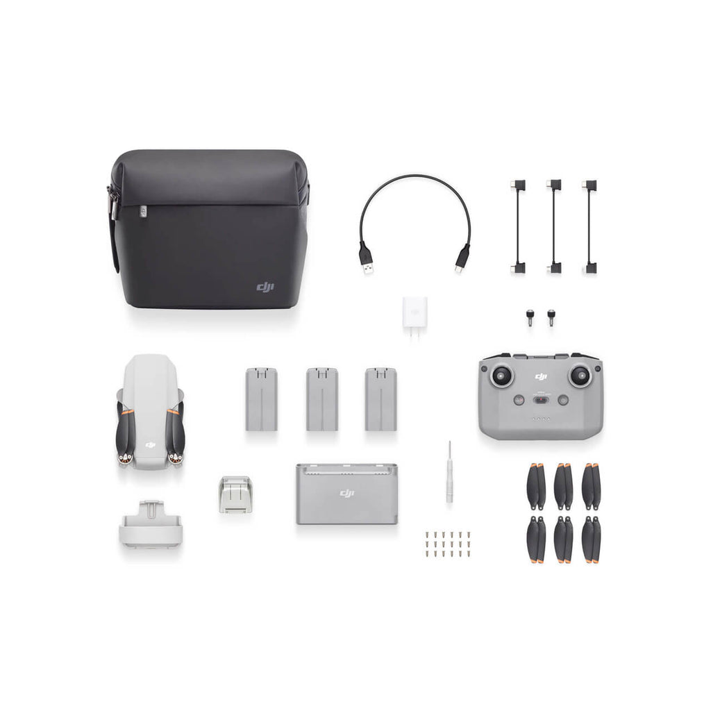 DJI Mini 2 Fly More Combo, 3-Axis Gimbal With 4K Camera
