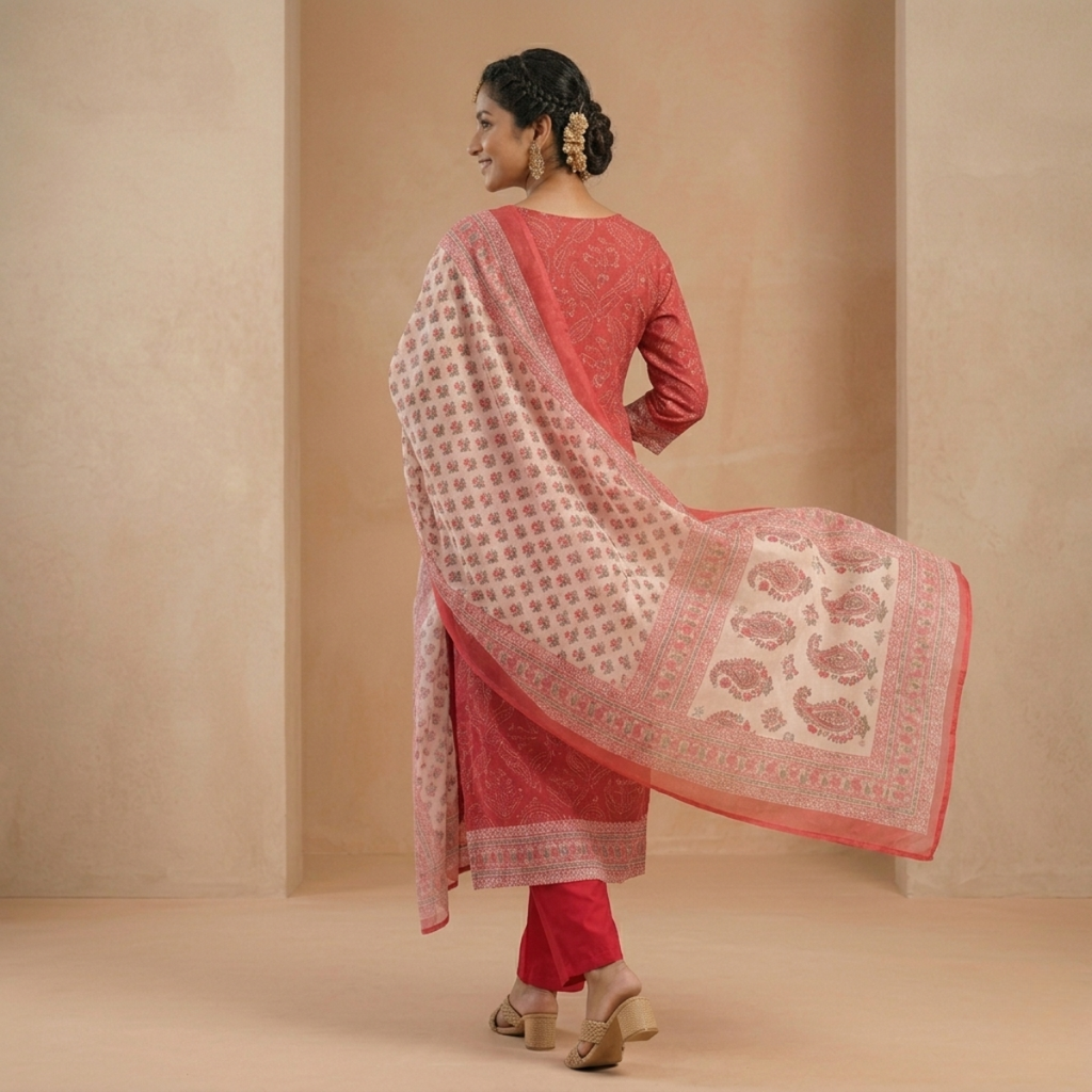 Pack Of 3 Kurta Set with Dupatta (KS-4)