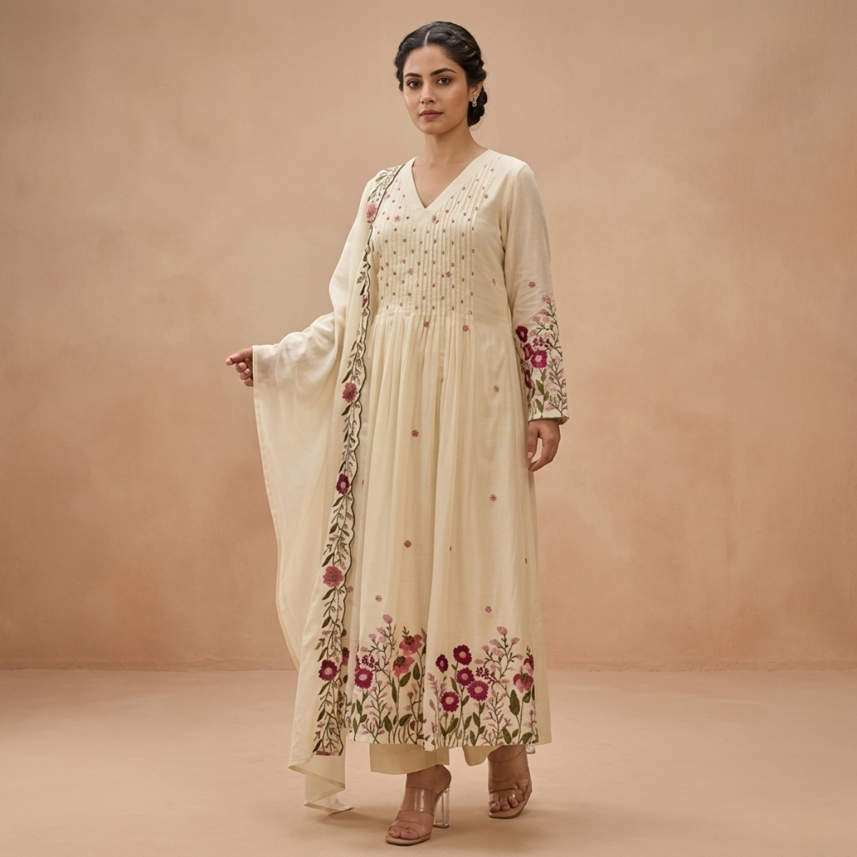 Pack Of 3 Kurta Set with Dupatta (KS-4)