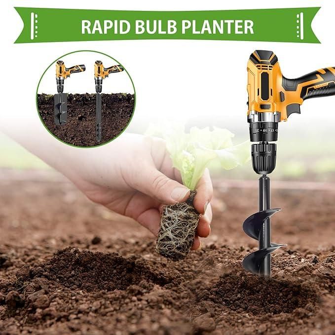 Spiral Hole Non Slip Earth Drill