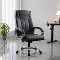 GREEN SOUL Kiev Orthopedic Office Chair | Ergonomic Design with Rocking Function | Leatherette Adjustable Arm Chair