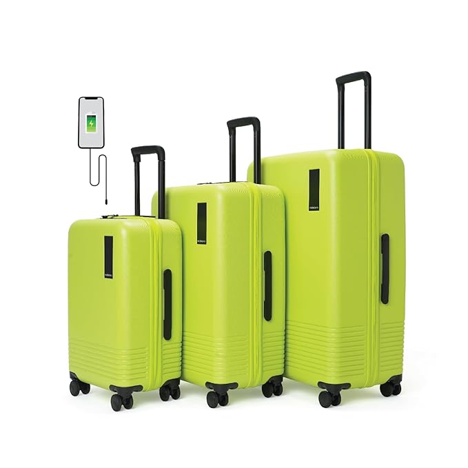 MOKOBARA Iconic Range Set Of 3 Luggage 58 Cm 69 Cm 79 Cm Hard Shell Trolley