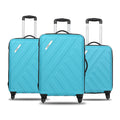 SAFARI RAY 55 Cms 67 Cms and 77 Cms Trolley Bags Hard Case Polycarbonate Set of 3