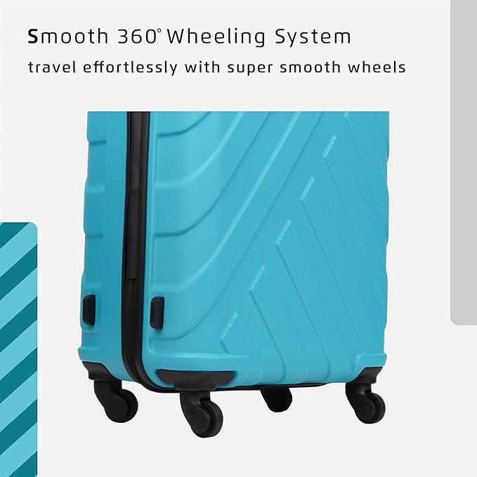 SAFARI RAY 55 Cms 67 Cms and 77 Cms Trolley Bags Hard Case Polycarbonate Set of 3