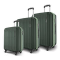 Safari Genius Alley Set of 3 (Cabin + Medium + Large) Trolley Bag Hard Luggage