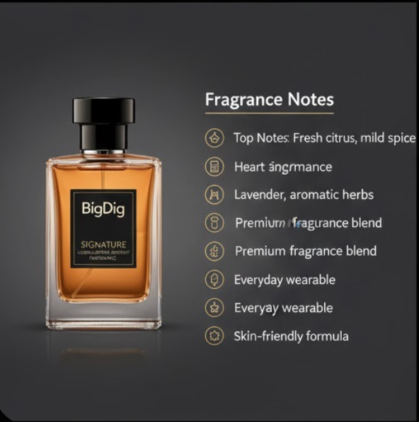 BD Signature Perfume – Long-Lasting Luxury Fragrance for Men
