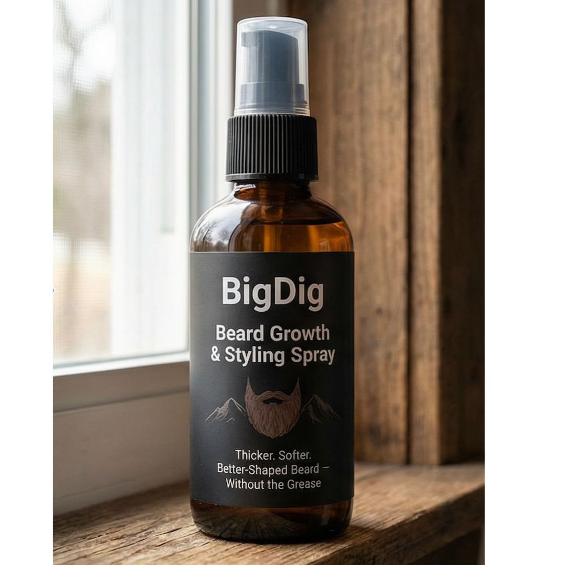 BD Beard Growth & Styling Spray