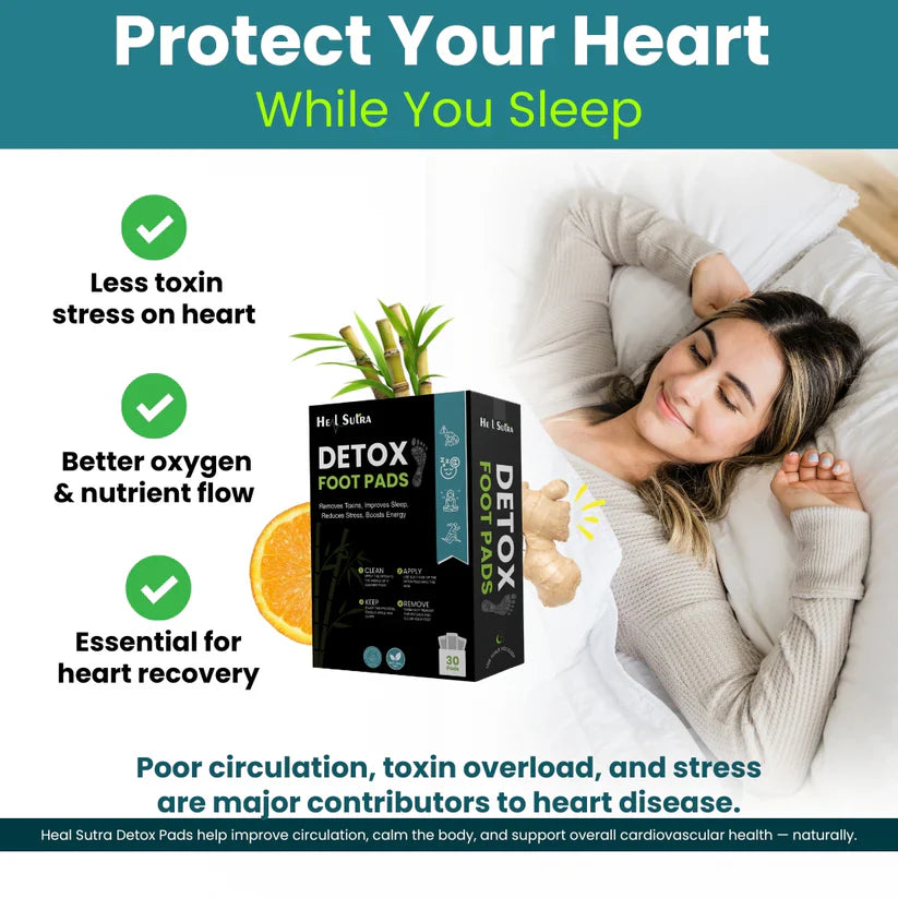 Detox Foot Pads - Best Diabetes & fat Relief Patch For Your Health (1 BOX = 20 PATCHES-BUY 1 GET 3 FREE)